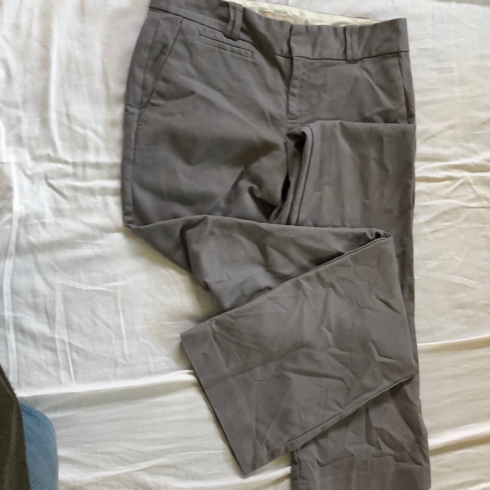Banana Republic gray Martin fit dress pants